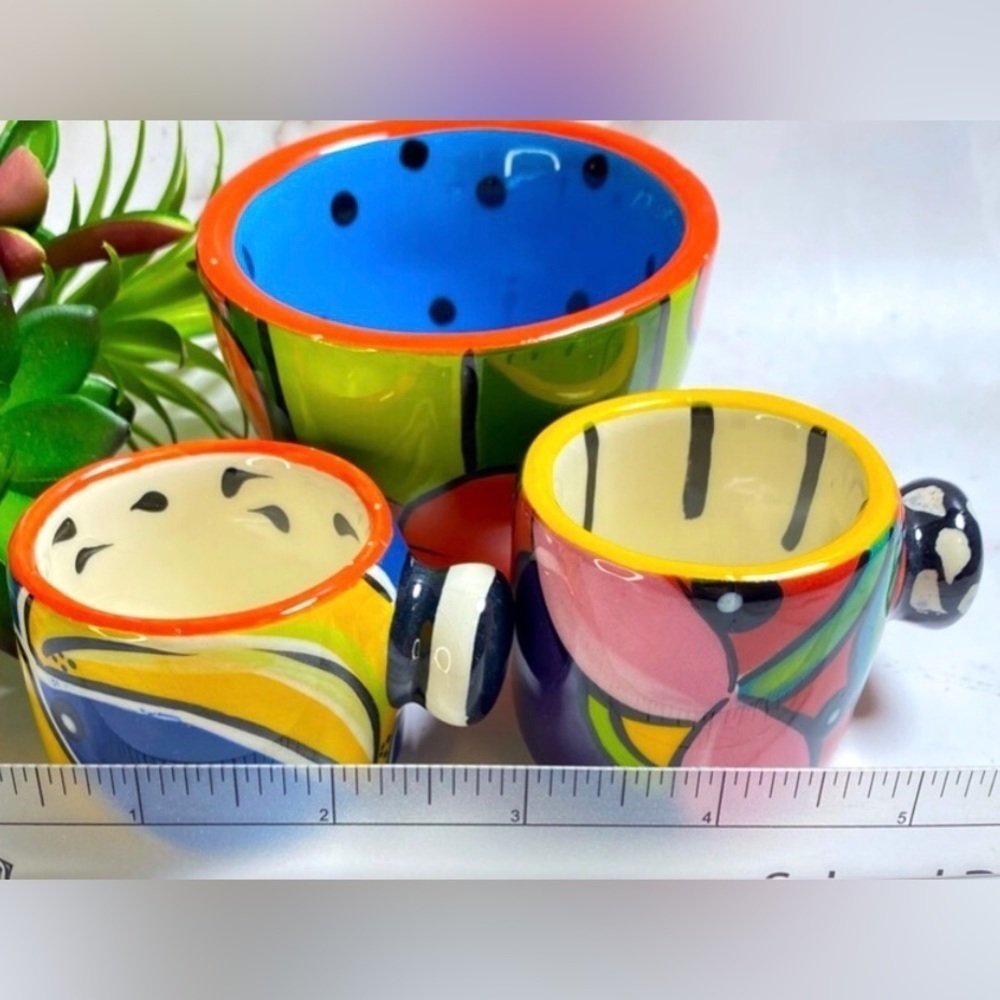 6 for$20♥️Pefi Costa Rica 2000 set of 3. few small chips of paint only